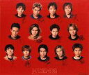 【中古】生写真(ジャニーズ)/アイドル/J-FRIENDS J-FRIENDS/集合(13人)/背景赤・顔アップ・印刷サイン入り・サイズ(250×300)/「C...