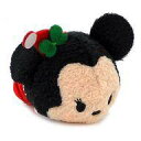 【中古】ぬいぐるみ ミニー(サンタ/クリスマス) ぬいぐるみ ミニ(S) 「ディズニー TSUM TSUM -ツムツム-」 ディズニーストア限定