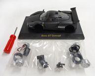 【中古】ミニカー 1/64 Enzo Ferrari GT Concept(ブラック) 「フェラーリ ミニカーコレクション VIII」 サークルK・サンクス限定