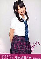 【中古】生写真(AKB48 SKE48)/アイドル/NMB48 小笠原茉由/印刷サイン入り/CD「絶滅黒髪少女」劇場盤特典