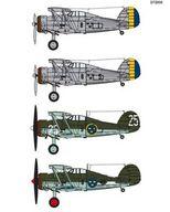 【中古】塗料・工具 1/72 グロスターグラジエーター スウェーデン空軍Vol.I デカール [SBMD72005]