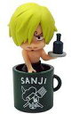 【中古】トレーディングフィギュア サンジ 「お茶友シリーズ ワンピース 海賊たちのバカンス 」