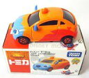 【中古】ミニカー コロット パンプキンオレンジ スティッチ 「トミカ ディズニーモータース」 販売店特別仕様車