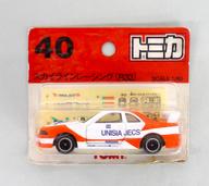 【中古】ミニカー 1/60 スカイラインレーシング UNISIA JECS R33(ホワイト×オレンジ) 「トミカ No.40」