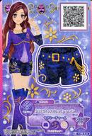 【中古】アイカツDCD/P/ボトムス/セクシー/アイカツスターズ!データカードダスグミ 1-50-(4)-b[P]：クリスタルバイオレットショーパン/香澄夜空