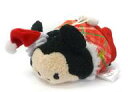 【中古】ぬいぐるみ クリスマスミニー ぬいぐるみ ミニ(S) 「ディズニー TSUM TSUM -ツムツム-」 ディズニーストア限定