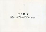 【中古】パンフレット(ライブ コンサート) ≪パンフレット(ライブ)≫ パンフ)ZARD What a beautiful memory