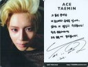 【中古】コレクションカード(男性)/CD「Ace」封入トレカ テミン(TAEMIN)/バストアップ 顔正面向き/CD「Ace」封入トレカ