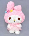 【中古】ぬいぐるみ メロディ(ピンク) 3L ガーリーフラワーBIGぬいぐるみ 「マイメロディ」