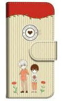 【中古】携帯ジャケット・カバー 零＆晴＆亜樹＆蒔麻 ダイアリースマホケース for iPhone6/6s 「SUPER LOVERS」