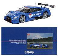 【中古】ミニカー 1/18 CALSONIC IMPUL GT-R SUPER GT500 2014 Rd.2 Fuji 12 (ブルー) 81017