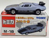 【中古】ミニカー 1/61 デトマソパンテーラ GTS(シルバー) 「トミカミュージアム スーパーカー館 M-18」