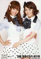 【中古】生写真(AKB48・SKE48)/アイドル/SDN48 加藤雅美・河内麻沙美/CD「負け惜しみコングラチュレーション」山野楽器特典生写真