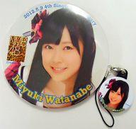 【中古】バッジ ピンズ(女性) 渡辺美優紀(NMB48) 推し缶バッジ(2個セット) 「ナギイチ」 イベントグッズ