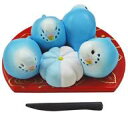 【中古】食玩 トレーディングフィギュア 8.セキセイ&ねりきり(紫陽花) 「なんて可愛い とりまんじゅう」