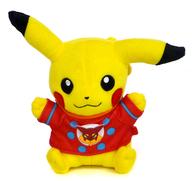 【中古】ぬいぐるみ [単品] ピカチュウ(Tシャツボルケニオン) ピカチュウぬいぐるみ 「ポケモン・ザ・ムービーXY＆Z ボルケニオンと機巧のマギアナ グッズ付き前売券」 セブン‐イレブン限定 同梱品