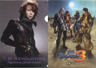 【中古】クリアファイル(男性アイドル) T.M.Revolution/戦国BASARA3 A4クリアファイル 「CD Naked arms/SWORD SUMMIT」 T.M.R.15 vs 戦国BASARA3 夏の陣! HMVラゾーナ川崎店先着購入特典