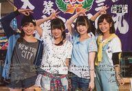 【中古】生写真(AKB48・SKE48)/アイドル/AKB48 太田奈緒・岡部麟・佐藤栞・渡辺美優紀/横型・印刷サイン入り・メッセージ入り/DVD・Blu-ray「AKB48 旅少女」(VPXF-72978/VPBF-29941)封入特典生写真