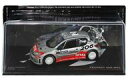 【中古】ミニカー 1/43 Rally Finland 2002 PEUGEOT 206 WRC Marcus Gronholm-Timo Rautiainen (シルバー) 「DeAGOSTINI ラリーカーコレクション」 18号付録