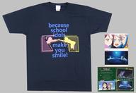 【エントリーで全品ポイント10倍!(9月1日0959まで)】【中古】Tシャツ(キャラクター) 千歌&梨子 〜やってみない?スクールアイドルTシャツ〜 ダークブルー Mサイズ 「ラブライブ!サンシャイン!!」 浦の星女学院購買部 公式メモリアルアイテム #2