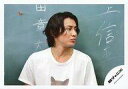 【中古】生写真(ジャニーズ)/アイドル/関ジャニ∞ 関ジャニ∞/安田章大/横型・バストアップ・衣装白・目線右・後ろ黒板・「がむしゃら行進曲」PV/公式生写真