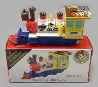 【中古】ミニカー 1/91 ウエスタンリバー鉄道 ウッディ(ブルー×ホワイト×イエロー/ベトナム製) 「トミカ ディズニービークルコレクション」 東京ディズニーリゾート限定