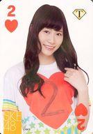 【中古】アイドル(AKB48・SKE48)/SKE48 official TREASURE CARD(トレジャーカード) ハートの2 ： 後藤理沙子/レギュラーカード(トランプカード)//SKE48 official TREASURE CARD(トレジャーカード)