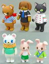【中古】食玩 トレーディングフィギュア 全5種セット 「ミニコレ どうぶつ店長と仲間たち」