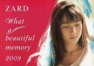 【中古】パンフレット(ライブ コンサート) ≪パンフレット(ライブ)≫ パンフ)ZARD What a beautiful memory 2009