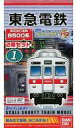 【中古】鉄道模型 東急電鉄 東京急行電鉄8500系 2両セット 「Bトレインショーティー」 2104293