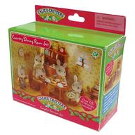 Pre Toys Country Dining Room Set Dainigu Pre Toys Country Dining Room Set Dainigu Sylvanian Families Calico Critters Time