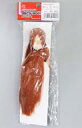 【中古】ドールアクセサリー 11cm用 植毛ヘッド 11-01 ナチュラル レッドブラウン