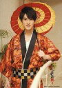 【中古】生写真(ジャニーズ)/アイドル/HiHi Jet HiHi Jet/橋本涼/膝上・法被オレンジ・左手傘・左肘手すり/ジャニーズJr. 祭り