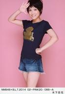 【中古】生写真(AKB48・SKE48)/アイドル/NMB48 木下百花/NMB48×B.L.T.2014 02-PINK20/066-A