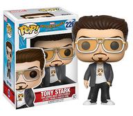 【中古】フィギュア トニー・スターク(Tシャツ版) 「スパイダーマン:ホームカミング」 POP! Marvel Series #226【タイムセール】
