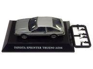【中古】食玩 ミニカー 1/64 1-C.トヨタ スプリンタートレノ AE86 ハイメタルツートーン(シルバー・ブ..