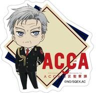 [중고] 배지 핀스(캐릭터) 스페이드 [ACCA13구 감찰과 아크릴 배지 데포르메 ver]