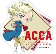 [중고] 배지 핀스(캐릭터) 슈반 [ACCA13구 감찰과 아크릴 배지 데포르메 ver]