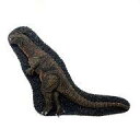 【中古】食玩 トレーディングフィギュア 原始恐竜ゴジラザウルス (彩色版) 「ゴジラ特撮大百科 Ver.2 南海の大決闘篇」
