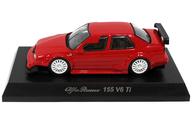 【中古】ミニカー 1/64 Alfa Romeo 155 V6 Ti(レッド) 「アルファロメオ ミニカーコレクション4」 サークルK・サンクス限定