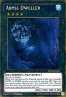 【中古】遊戯王/GR/エクシーズモンスター/英語版/Premium Gold：Infinite Gold PGL3-EN068[GR]：Abyss Dweller/深淵に潜む者