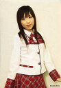 【中古】生写真(AKB48・SKE48)/アイドル/AKB48 中西里菜/膝上・衣装白・赤・チェック柄・両手下・「スカートひらり」/公式生写真