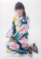 【中古】生写真(AKB48・SKE48)/アイドル/HKT48 穴井千尋/全身・座り・浴衣/「HKT48 指原莉乃座長公演」ランダム生写真(白帯)