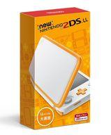 【中古】ニンテンドー3DSハード Newニンテンドー2DS LL本体 ホワイト×オレンジ