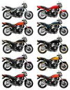 【中古】食玩 プラモデル 全10種セット 1/24 「ヴィンテージバイクキット Vol.3 KAWASAKI ZEPHYR χ」