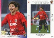 【中古】スポーツ/レギュラーカード/なでしこジャパン2017 オフィシャルトレーディングカード 069 [レギュラーカード] ： 横山久美