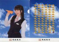 【中古】クリアファイル(女性アイドル) 水樹奈々 A4クリアファイル 愛媛銀行ノベルティグッズ