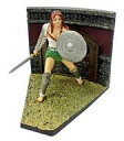 【中古】食玩 トレーディングフィギュア 女性剣闘士(戦闘バージョン) 「世界勇者の肖像 〜第1弾 GLADIATOR〜」 応募景品