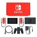 【中古】ニンテンドースイッチハード Nintendo Switch本体 カラーカスタマイズ /Joy-Con(L/R)ネオンレッド/Joy-Conストラップ:ネ...