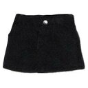 【中古】ドールアクセサリー 1/12用 タイトミニスカート(ブラック)
